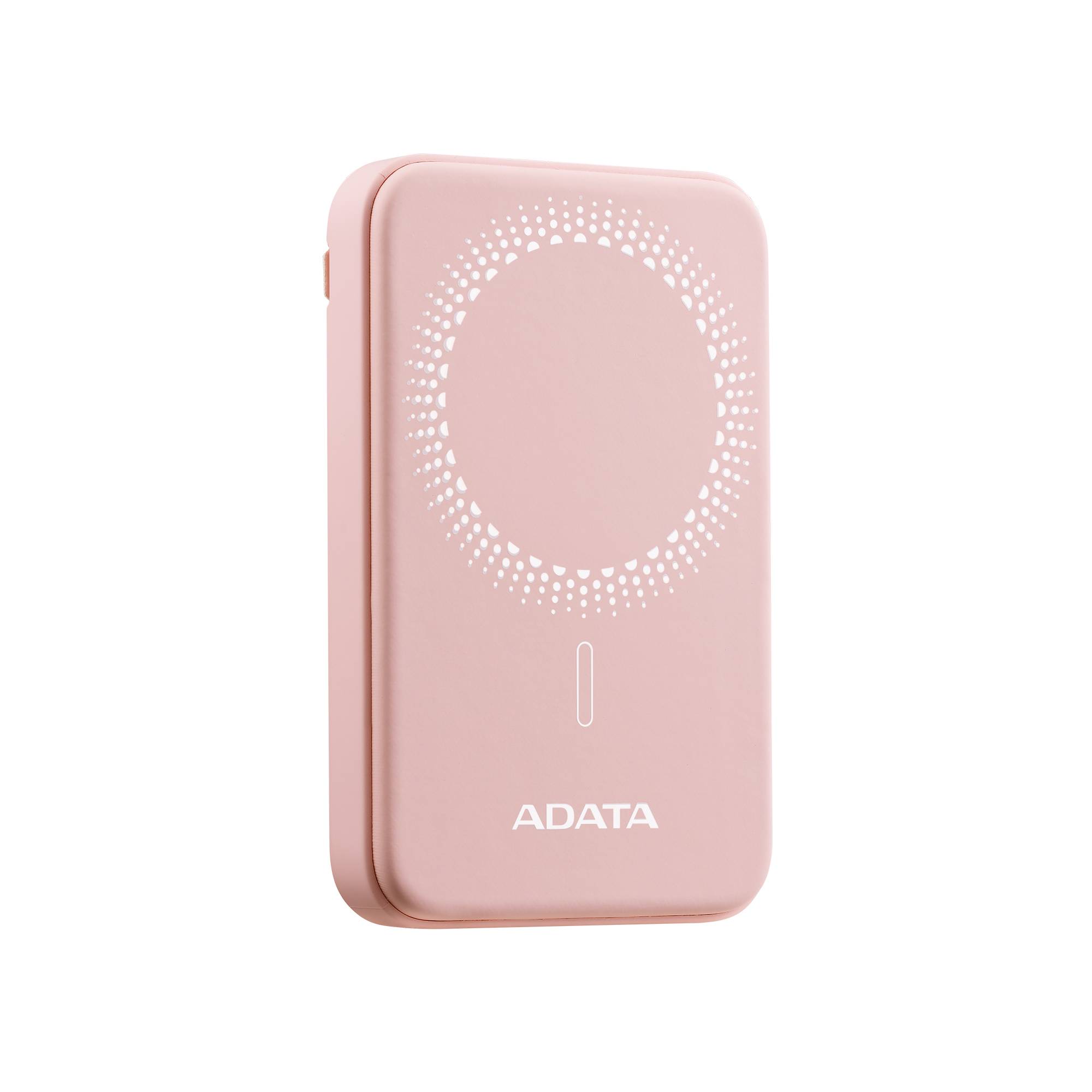 Powerbank inalambrico ADATA R050 - 5, 000mAh, Carga rápida QC/PD de 20 W. MAGNETICO. Color ROSA, PR050-11PK Powerbank inalambrico ADATA R050 - 5, 000mAh, Carga rápida QC/PD de 20 W. MAGNETICO. Color ROSA, PR050-11PK
